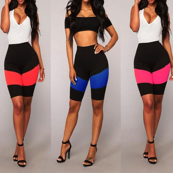high waist yoga shorts women fashion high elasticity knee length spliced gym active shorts pantalones cortos deportivos mujer, White;red
high waist yoga shorts women fashion high elasticity knee length spliced gym active shorts pantalones cortos deportivos mujer, White;red