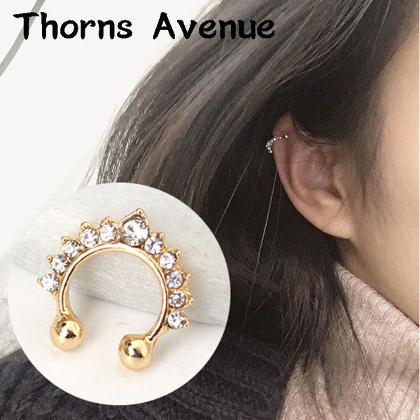 new fashion sliver gold color nose ring hoop fake nose piercing crystal earrings cuff punk ring for men women jewelry, Slivery;golden
new fashion sliver gold color nose ring hoop fake nose piercing crystal earrings cuff punk ring for men women jewelry, Slivery;golden