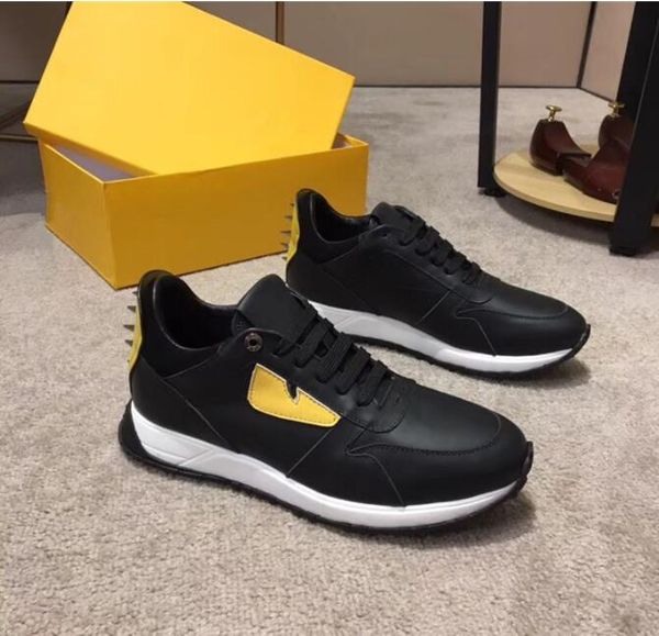 2019 designer men sneakers fd luxury fun fur platform shoes genuine leather gift mens women shoe racer sports casual boots des chaussures1, Black
2019 designer men sneakers fd luxury fun fur platform shoes genuine leather gift mens women shoe racer sports casual boots des chaussures1, Black