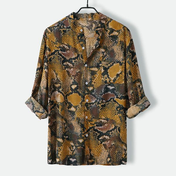 hawaiian men's shirt camisa fashion long sleeve shirt men turn-down collar print male blouse streetwear camisa masculina, White;black
hawaiian men's shirt camisa fashion long sleeve shirt men turn-down collar print male blouse streetwear camisa masculina, White;black