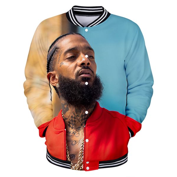 nipsey hussle 3d printed baseball jackets women/men fashion long sleeve jacket 2019 hip hop casual streetwear clothes, Black;brown
nipsey hussle 3d printed baseball jackets women/men fashion long sleeve jacket 2019 hip hop casual streetwear clothes, Black;brown