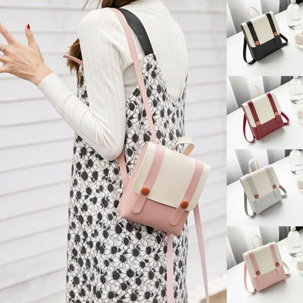 2019 mochila feminina anti-theft school bags waterproof travel vintage pu leather mini backpack women korean style rucksack 2020 
2019 mochila feminina anti-theft school bags waterproof travel vintage pu leather mini backpack women korean style rucksack 2020