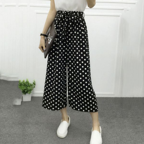 high quanlity women casual loose wide leg pants womens casual loose lace up pants office lady elegant fashion striped print, Black;white
high quanlity women casual loose wide leg pants womens casual loose lace up pants office lady elegant fashion striped print, Black;white