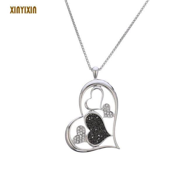 silver heart big women pendant necklace cute crystal frosted stone heart long necklace valentine's day birthday gift for couple
silver heart big women pendant necklace cute crystal frosted stone heart long necklace valentine's day birthday gift for couple