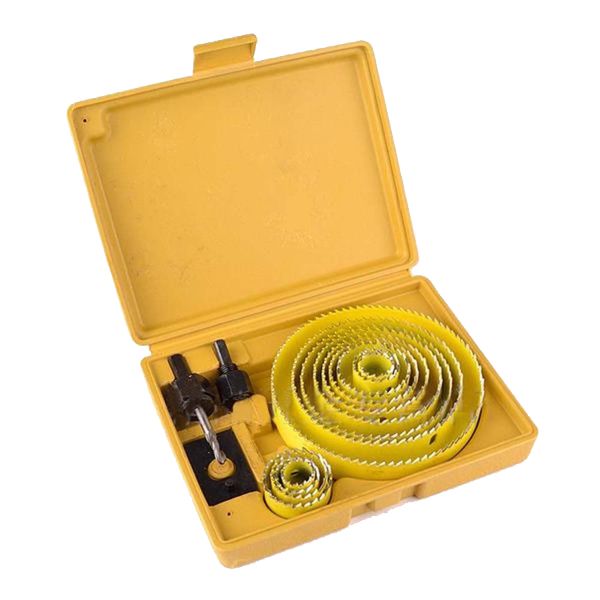 down lights hole cutter saw holesaw kit set yellow/red/black
down lights hole cutter saw holesaw kit set yellow/red/black