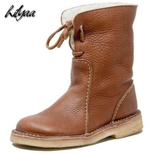 woman warm fashion mid-calf boots pu leather female snow boots lamb wool mid-calf ladies warm platform big size 35-43, Black
woman warm fashion mid-calf boots pu leather female snow boots lamb wool mid-calf ladies warm platform big size 35-43, Black