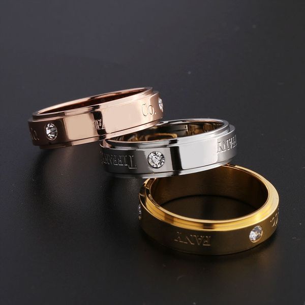stainless steel ring arc version engraving diamond rings men and women couple travel vacation ring jewelry luxury rings bague pour hommes, Silver
stainless steel ring arc version engraving diamond rings men and women couple travel vacation ring jewelry luxury rings bague pour hommes, Silver