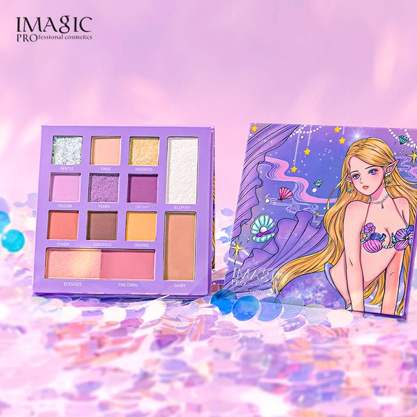imagic new 9-color eyeshadow matte pearlescent mixed disc high-gloss blush repair mermaid palette professional makeup palette
imagic new 9-color eyeshadow matte pearlescent mixed disc high-gloss blush repair mermaid palette professional makeup palette