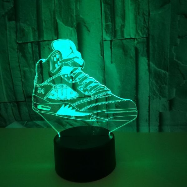 foreign trade new pattern sneakers 3d three-dimensional vision touch small night-light gift 3d small desk lamp customized logo pattern
foreign trade new pattern sneakers 3d three-dimensional vision touch small night-light gift 3d small desk lamp customized logo pattern