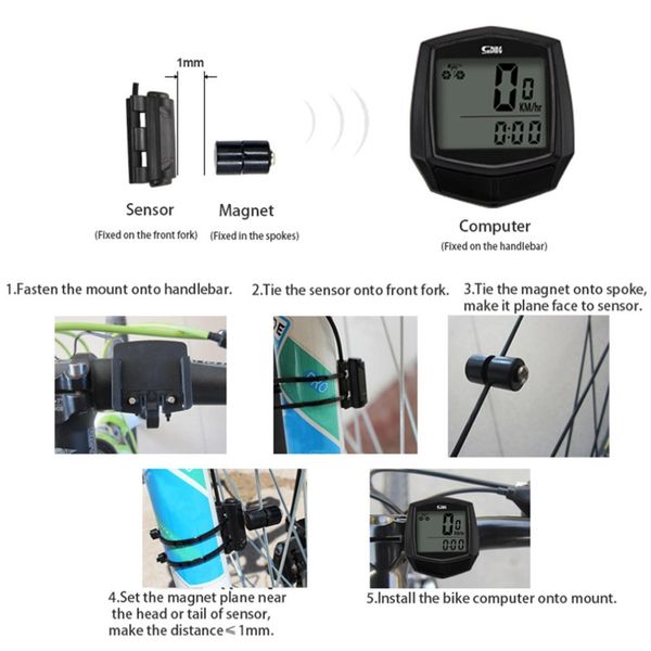 sunding bike wired satch bicycle multifunction computer speedometer odometer sensor outdoor sport accessories sd-581 black bike computer
sunding bike wired satch bicycle multifunction computer speedometer odometer sensor outdoor sport accessories sd-581 black bike computer