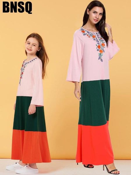 ethnic clothing elegant embroidery girls abaya maxi dress hijab children's wear family matching outfits kimono long robes eid ramadan i, Red
ethnic clothing elegant embroidery girls abaya maxi dress hijab children's wear family matching outfits kimono long robes eid ramadan i, Red