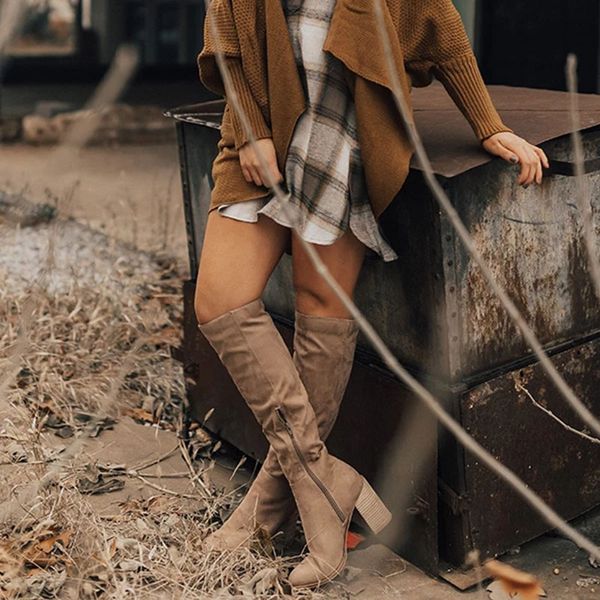 women knee-high boots lace up high heels women shoes lace up winter boots warm size 35-43 2019 fashion, Black
women knee-high boots lace up high heels women shoes lace up winter boots warm size 35-43 2019 fashion, Black