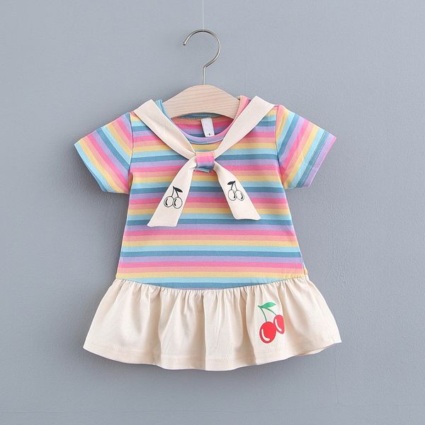 kids designer clothes girls short-sleeved dress 2020 summer new children 0-years old striped sweater skirt baby knitted skirt, Red;yellow
kids designer clothes girls short-sleeved dress 2020 summer new children 0-years old striped sweater skirt baby knitted skirt, Red;yellow