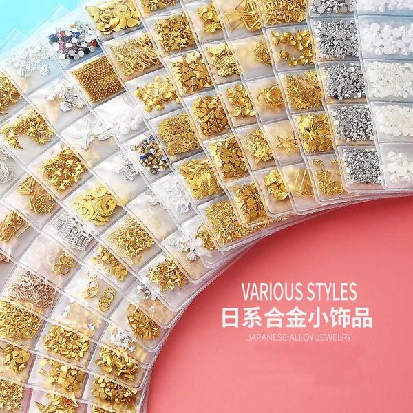mixed 6 grid/pack diy mixed nail art metal frame hollow gold silver rivet decorations triangle shell nail studs slider manicure, Silver;gold
mixed 6 grid/pack diy mixed nail art metal frame hollow gold silver rivet decorations triangle shell nail studs slider manicure, Silver;gold