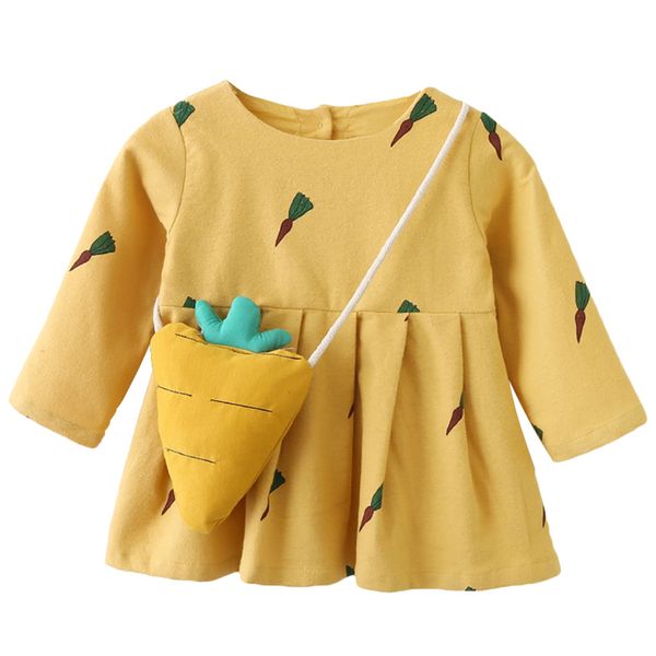 melarie baby clothing 2019 new leisure cotton cute carrot bag lapel baby girls dress long sleeve print princess dress, Red;yellow
melarie baby clothing 2019 new leisure cotton cute carrot bag lapel baby girls dress long sleeve print princess dress, Red;yellow