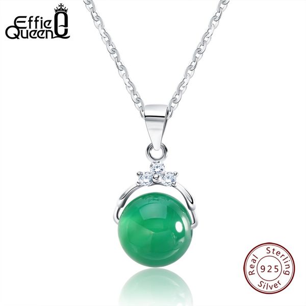 effie queen 925 sterling silver necklace pendants jewelry for women with luxury big green crystal stone accessories bn01
effie queen 925 sterling silver necklace pendants jewelry for women with luxury big green crystal stone accessories bn01