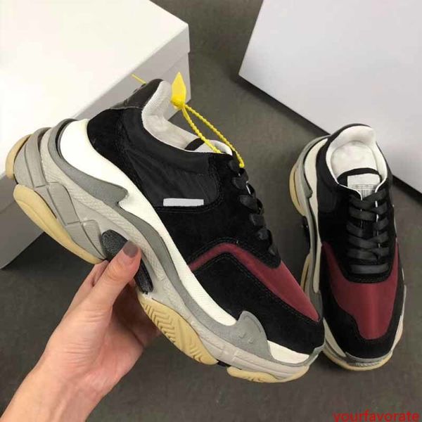 paris 17fw triple s sneakers luxury triple s dad shoes for men women beige black sports tennis running shoe vintage shoes 36-45
paris 17fw triple s sneakers luxury triple s dad shoes for men women beige black sports tennis running shoe vintage shoes 36-45