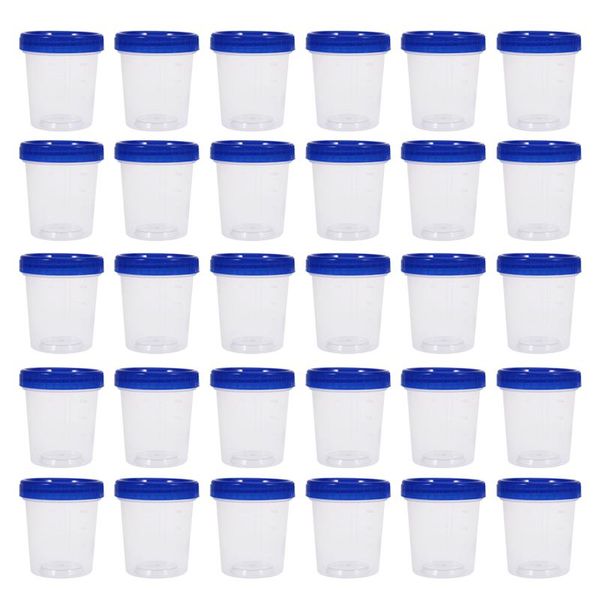 30/20pcs disposable measuring cups with lid plastic transparent specimen cup container for home kitchen 120ml
30/20pcs disposable measuring cups with lid plastic transparent specimen cup container for home kitchen 120ml