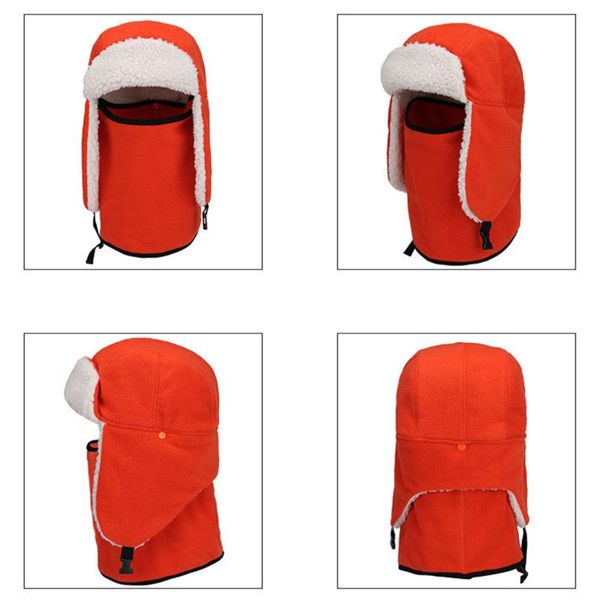 double thick solid color trapper hat multifunction winter cap ski warm fur retro trend earmuffs plus velvet windproof, Black;white
double thick solid color trapper hat multifunction winter cap ski warm fur retro trend earmuffs plus velvet windproof, Black;white