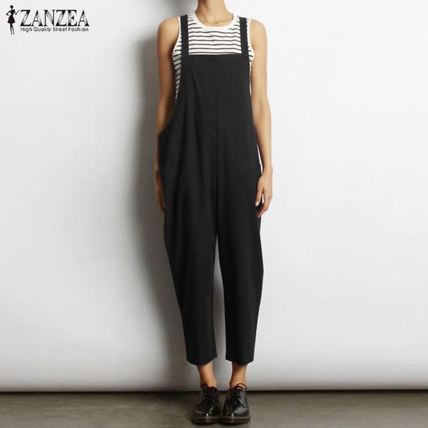 2019 лето zanzea женщины сплошной длинные комбинезон strappy рукавов сыпучие casual cotton белье bib комбинезоны партии rompers крупногабари, Black;white
2019 лето zanzea женщины сплошной длинные комбинезон strappy рукавов сыпучие casual cotton белье bib комбинезоны партии rompers крупногабари, Black;white
