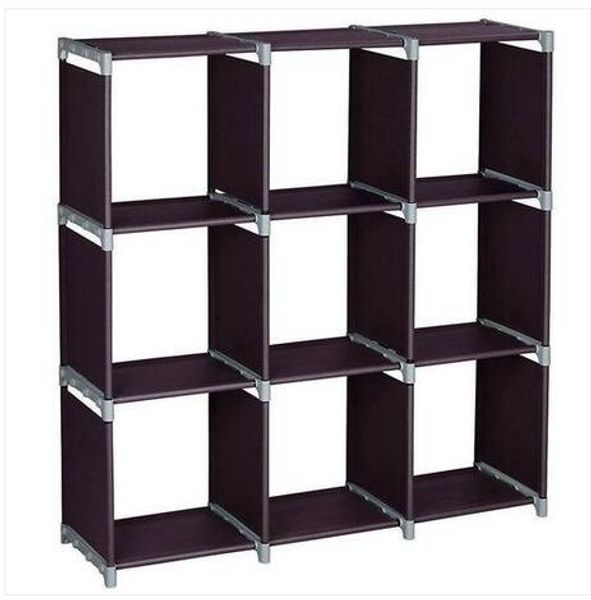 wholesales multifunctional assembled 3 tiers 9 compartments storage shelf dark brown
wholesales multifunctional assembled 3 tiers 9 compartments storage shelf dark brown