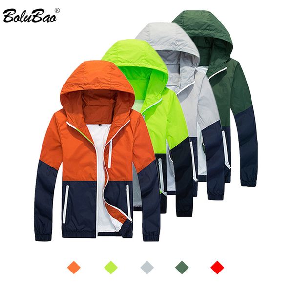 

bolubao fashion brand men's jacket 2019 autumn men casual stand jackets windbreaker coats male fashion jackets outerwear coat, Black;brown