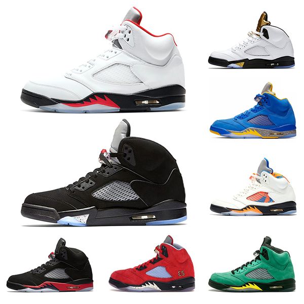 5 5s fire red men basketball shoes og metallic black island green bred white cement mens trainers sneakers sports size 40-47
5 5s fire red men basketball shoes og metallic black island green bred white cement mens trainers sneakers sports size 40-47