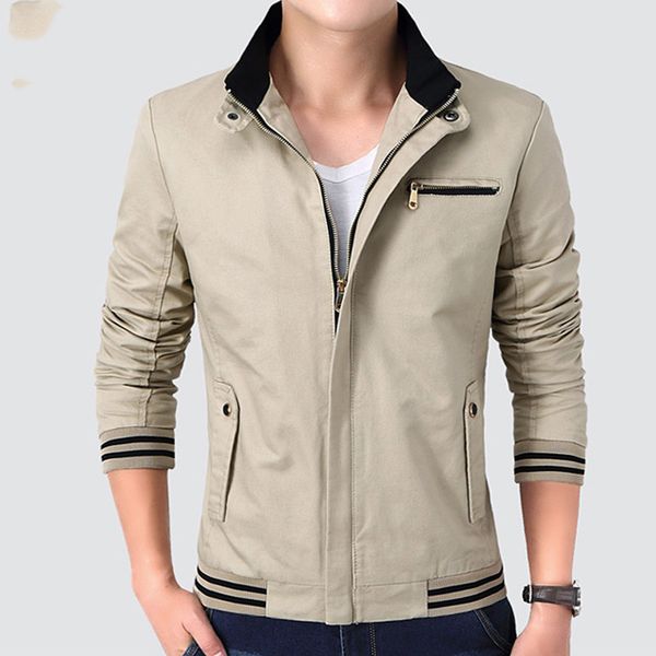 2019 мужская куртка slim fit повседневная твердое пальто мужская верхняя одежда хаки мужские куртки ветровка бренд одежды плюс размер m-4xl, Black;brown
2019 мужская куртка slim fit повседневная твердое пальто мужская верхняя одежда хаки мужские куртки ветровка бренд одежды плюс размер m-4xl, Black;brown