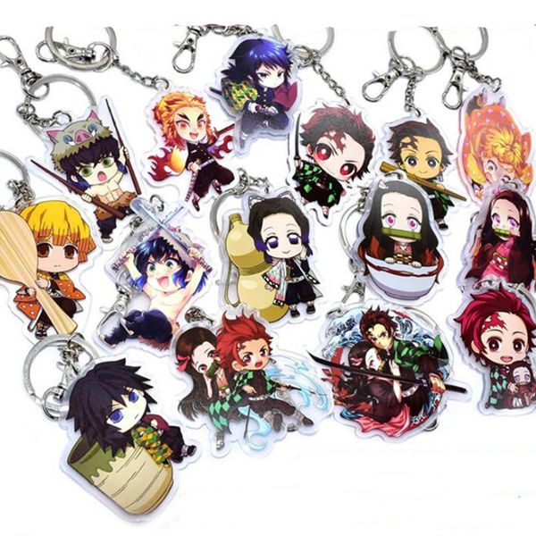 fashion anime demon slayer keychain nezuko agatsuma zenitsu rengoku kyoujurou cute acrylic key ring fans kids gift 10pcs/lot, Silver
fashion anime demon slayer keychain nezuko agatsuma zenitsu rengoku kyoujurou cute acrylic key ring fans kids gift 10pcs/lot, Silver