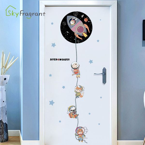 quality eco friendly cartoon rocket animals astronaut wall sticker self-adhesive bedroom wall decor kids room decoration home sticker
quality eco friendly cartoon rocket animals astronaut wall sticker self-adhesive bedroom wall decor kids room decoration home sticker
