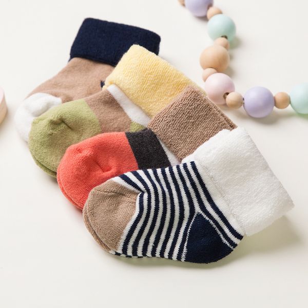 0-5 year-old newborn infant toddler baby socks cotton baby socks thickened warm children's socks, Pink;yellow
0-5 year-old newborn infant toddler baby socks cotton baby socks thickened warm children's socks, Pink;yellow