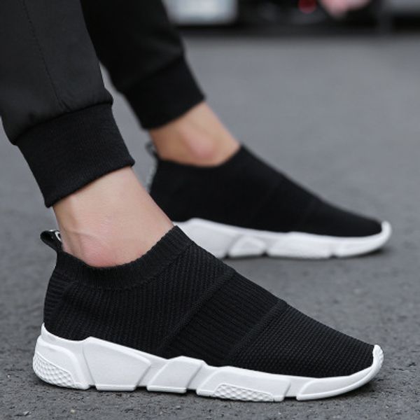 2019 brand men socks sneakers black white man fashion casual shoes breathable mesh comfortable light slip-on flat shoes loafers
2019 brand men socks sneakers black white man fashion casual shoes breathable mesh comfortable light slip-on flat shoes loafers