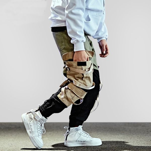 hip hop cargo pant streetwear men baggy harem pant patchwork multi pocket trousers casual tatical swag ribbon harajuku, Black
hip hop cargo pant streetwear men baggy harem pant patchwork multi pocket trousers casual tatical swag ribbon harajuku, Black
