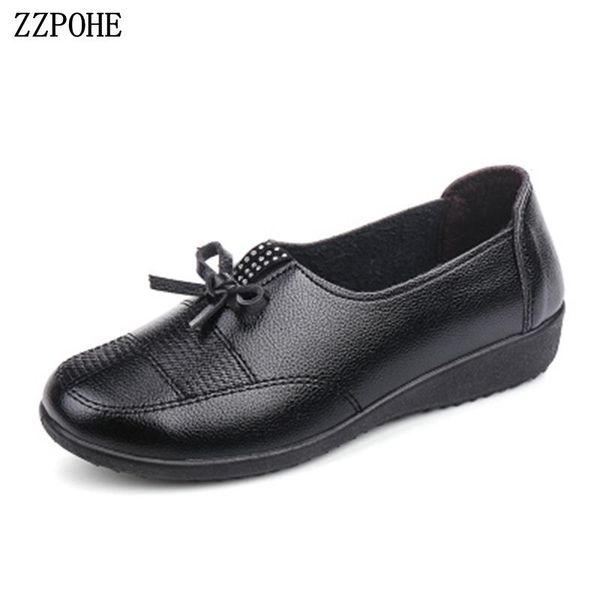 zzpohe 2018 autumn new mom soft bottom non-slip singles shoes large size women shoes casual fashion comfortable flat, Black
zzpohe 2018 autumn new mom soft bottom non-slip singles shoes large size women shoes casual fashion comfortable flat, Black