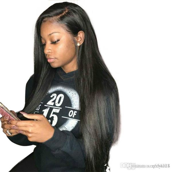 straight 360 lace frontal wig pre plucked with baby 250% density brazilian lace wig human hair for women black prosa remy 
straight 360 lace frontal wig pre plucked with baby 250% density brazilian lace wig human hair for women black prosa remy