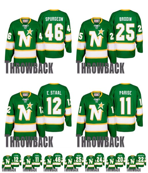 vintage minnesota north stars jersey 12 eric staal 11 zach parise 46 jared spurgeon 25 brodin 24 dumba 20 ryan suter 22 niederreiter hockey, Black;red
vintage minnesota north stars jersey 12 eric staal 11 zach parise 46 jared spurgeon 25 brodin 24 dumba 20 ryan suter 22 niederreiter hockey, Black;red