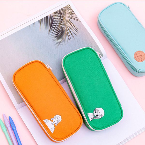 1 pcs pencil case large capacity candy color stationery organizer multifunction cosmetics bag uy8
1 pcs pencil case large capacity candy color stationery organizer multifunction cosmetics bag uy8