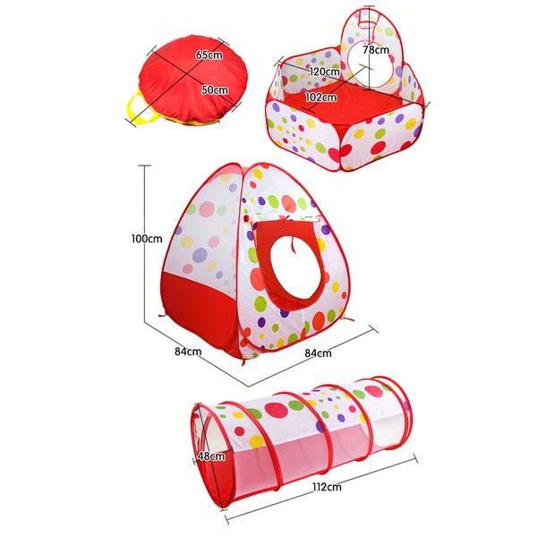 3pcs/set children's tent tipi ocean ball dry pool children's tents house crawling baby tents house crawling tunnel kids tent
3pcs/set children's tent tipi ocean ball dry pool children's tents house crawling baby tents house crawling tunnel kids tent