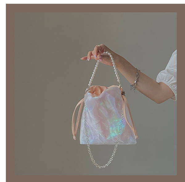 women bag canvas cross body women bag chain fashion casual shoulder messenger pearl summer gognfanju89