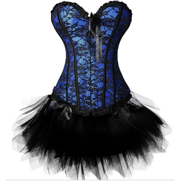 burlesque overbust corset bustier with mini tutu skirt fancy dresses costume gothic corsets dress plus size 6xl, Black;white
burlesque overbust corset bustier with mini tutu skirt fancy dresses costume gothic corsets dress plus size 6xl, Black;white