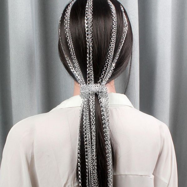 maxi designer style more chains street style fashion tassel chain headwear head chain hair chain clip never fade, Golden;silver
maxi designer style more chains street style fashion tassel chain headwear head chain hair chain clip never fade, Golden;silver