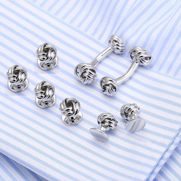 drop shipping vagula metal knot cufflinks collar studs 8pcs set tuxedo cuff links men jewelry 532, Silver;golden
drop shipping vagula metal knot cufflinks collar studs 8pcs set tuxedo cuff links men jewelry 532, Silver;golden