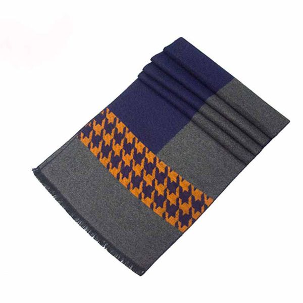 wholesale autumn and winter men's luxury high-grade cashmere wool scarf pattern design shawl warm scarf size 180x30cm echarpe homme, Blue;gray
wholesale autumn and winter men's luxury high-grade cashmere wool scarf pattern design shawl warm scarf size 180x30cm echarpe homme, Blue;gray