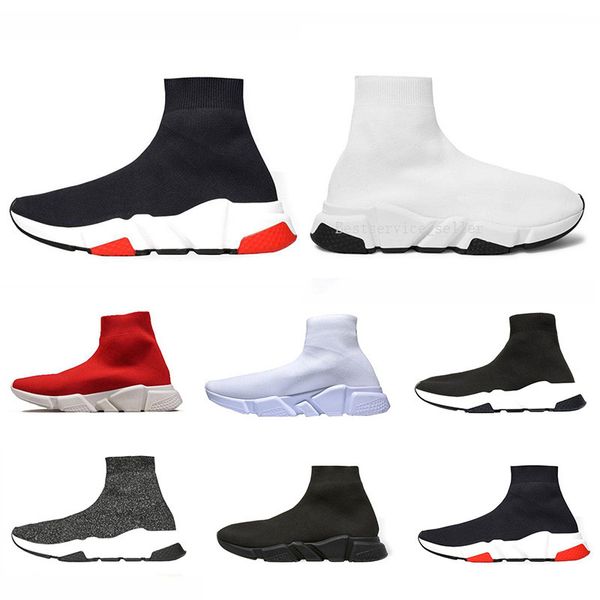 Designer Socks 2019 Speed Trainer Mens Womens Triple Black White red bottoms Flat Casual Runner Boots Luxury Fashion shoes Size 36-45
Designer Socks 2019 Speed Trainer Mens Womens Triple Black White red bottoms Flat Casual Runner Boots Luxury Fashion shoes Size 36-45
