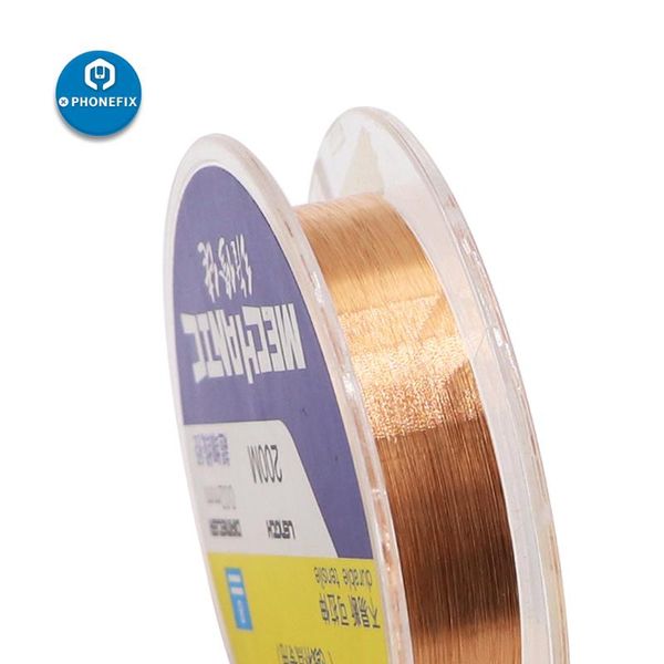 0.02mm 200m phone motherboard soldering jump wire pure copper insulated conductor wire for logic board pcb bga sodering
0.02mm 200m phone motherboard soldering jump wire pure copper insulated conductor wire for logic board pcb bga sodering