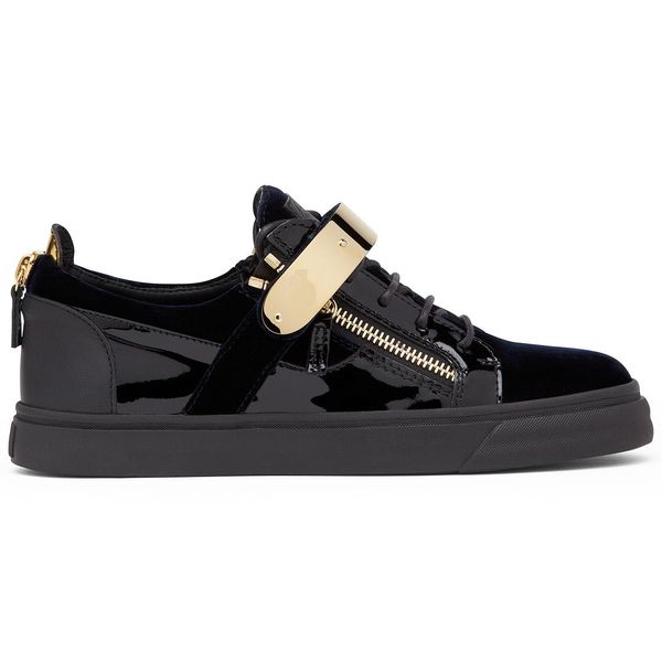zipper men and womens low flat shoes genuine leather mens shoes designer sneakers trainers 35-47, Black
zipper men and womens low flat shoes genuine leather mens shoes designer sneakers trainers 35-47, Black