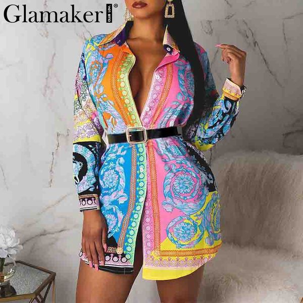 Glamaker Sexy Paisley Print Bodycon Dress Women Summer Vintage Elegant Mini Dress Party Club Long Sleeve Plus Size Shirt Dress
Glamaker Sexy Paisley Print Bodycon Dress Women Summer Vintage Elegant Mini Dress Party Club Long Sleeve Plus Size Shirt Dress