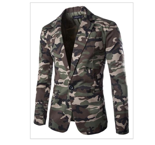 zogaa 2020 fashion style camouflage suit with a single-breasted men's casual wild suit, White;black
zogaa 2020 fashion style camouflage suit with a single-breasted men's casual wild suit, White;black