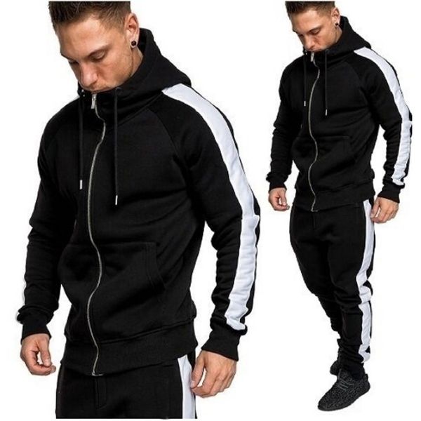 new autumn 2 pcs men set winter zipper print sweatshirt pants sets sport suit tracksuit pantalon sudaderas para hombre, Gray
new autumn 2 pcs men set winter zipper print sweatshirt pants sets sport suit tracksuit pantalon sudaderas para hombre, Gray
