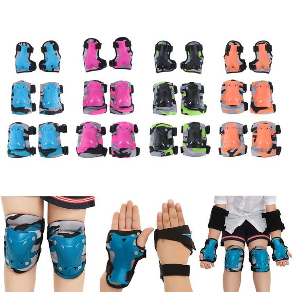 kids child skating scooter protective gear knee elbow hand pads set elbow & knee pads sports safety for outdoor sports, Black;gray
kids child skating scooter protective gear knee elbow hand pads set elbow & knee pads sports safety for outdoor sports, Black;gray